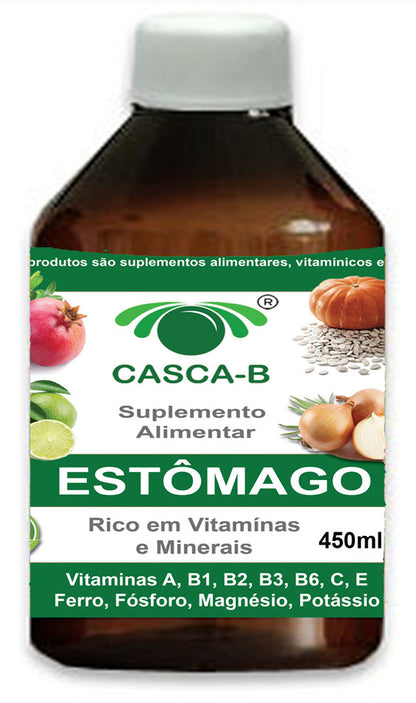 Casca B Stomach Liquid - Kit for 90 days of treatment - 09 Bottles