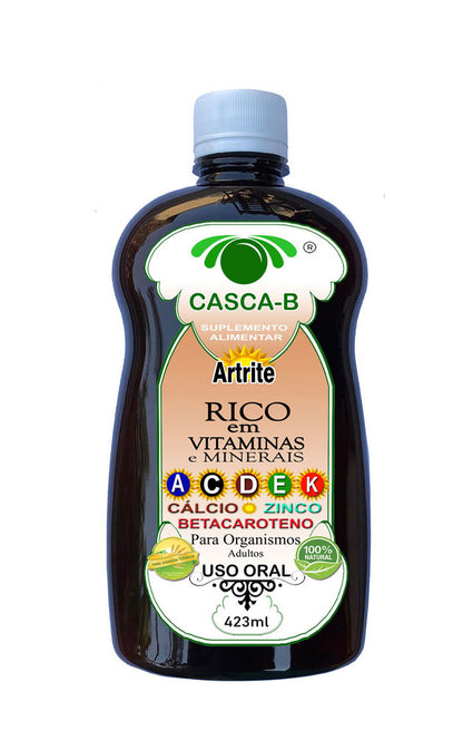 Casca B Arthritis Liquid - Kit for 90 days of treatment - 09 Bottles