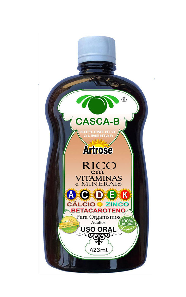 Casca B Arthrosis Liquid - Kit for 90 days of treatment - 09 Bottles